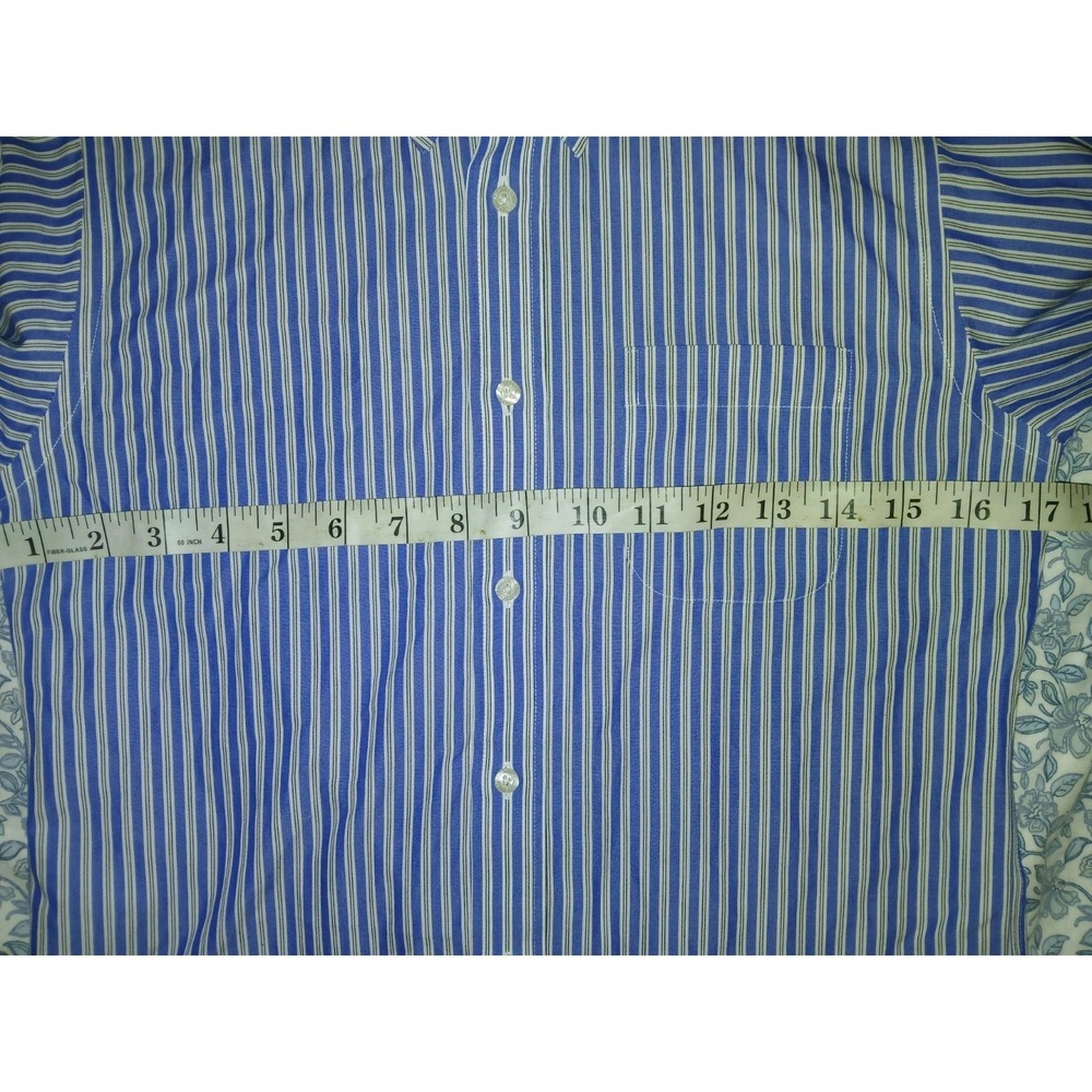 Brooks Brothers Women's Blouse Stripes Non-Iron Long Sleeves Cotton Size Medium - Picture 5 of 6